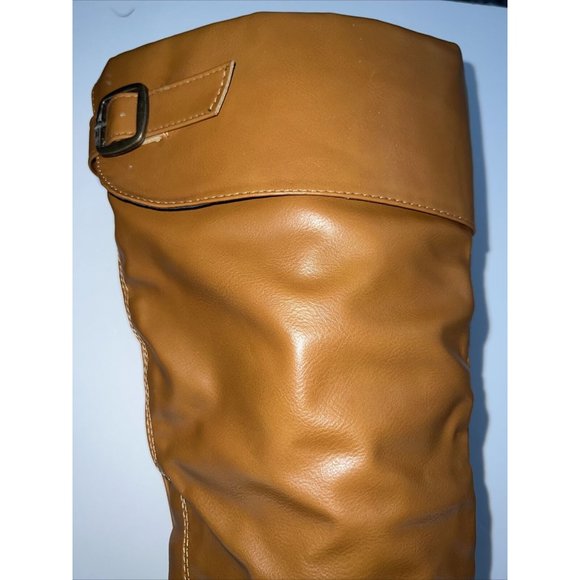 Bucco Capensis Fashion Riding Boots, Tan Brown Womens Size 9 EUC Holiday Ready - Picture 2 of 12